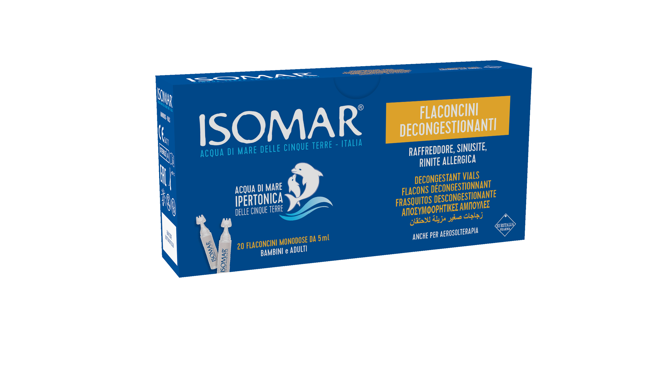Isomar 20 Decongestant Vials