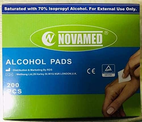 NOVAMED Alcohol Pads 200pcs