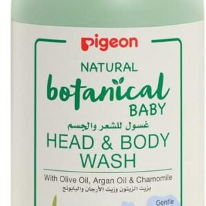 PIGEON Natural botanical baby head & body wash 200ml