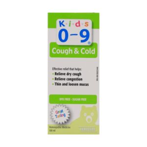 Kids 0-9 Cough And Cold