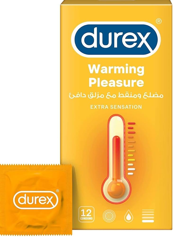 DUREX Warming Pleasure Condoms 12's