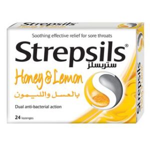 STREPSILS Honey & Lemon Lozenges 24s