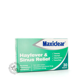 MAXICLEAR Hayfever & Sinus relief 30s tablets