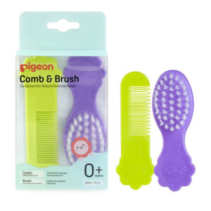 PIGEON Comb & Brush 0+month