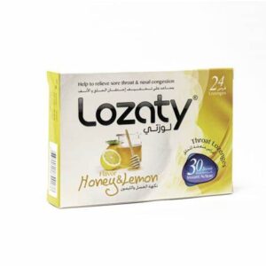 Lozaty Honey & Lemon Lozenges 24s