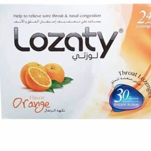 Lozaty Orange Lozenges 24s