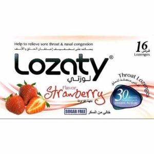 Lozaty Strawberry Lozenges 16s