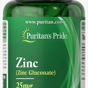 Puritan's Pride ZINC 25mg Tablets 100's