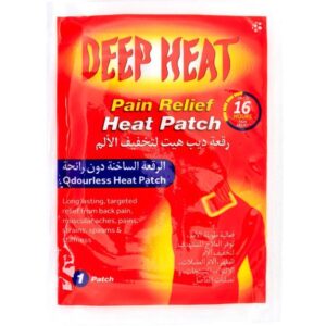 DEEP HEAT Pain relief heat patch 1's