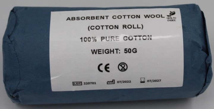 NOVAMED COTTON ROLL 50G
