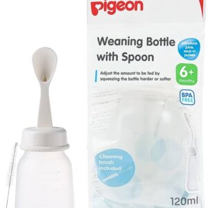 PIGEON Weaning bottle with spoon 120ml