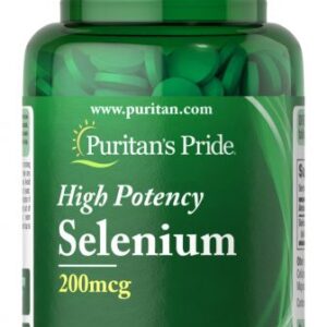 Puritan's Pride High Potency Selenium 200mcg 100's