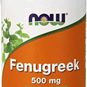 NOW FENUGREEK 500mg Capsules 100's
