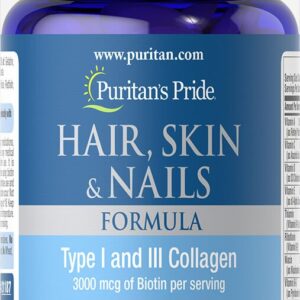 Puritan's pride HAIR, SKIN & NAILS 60's