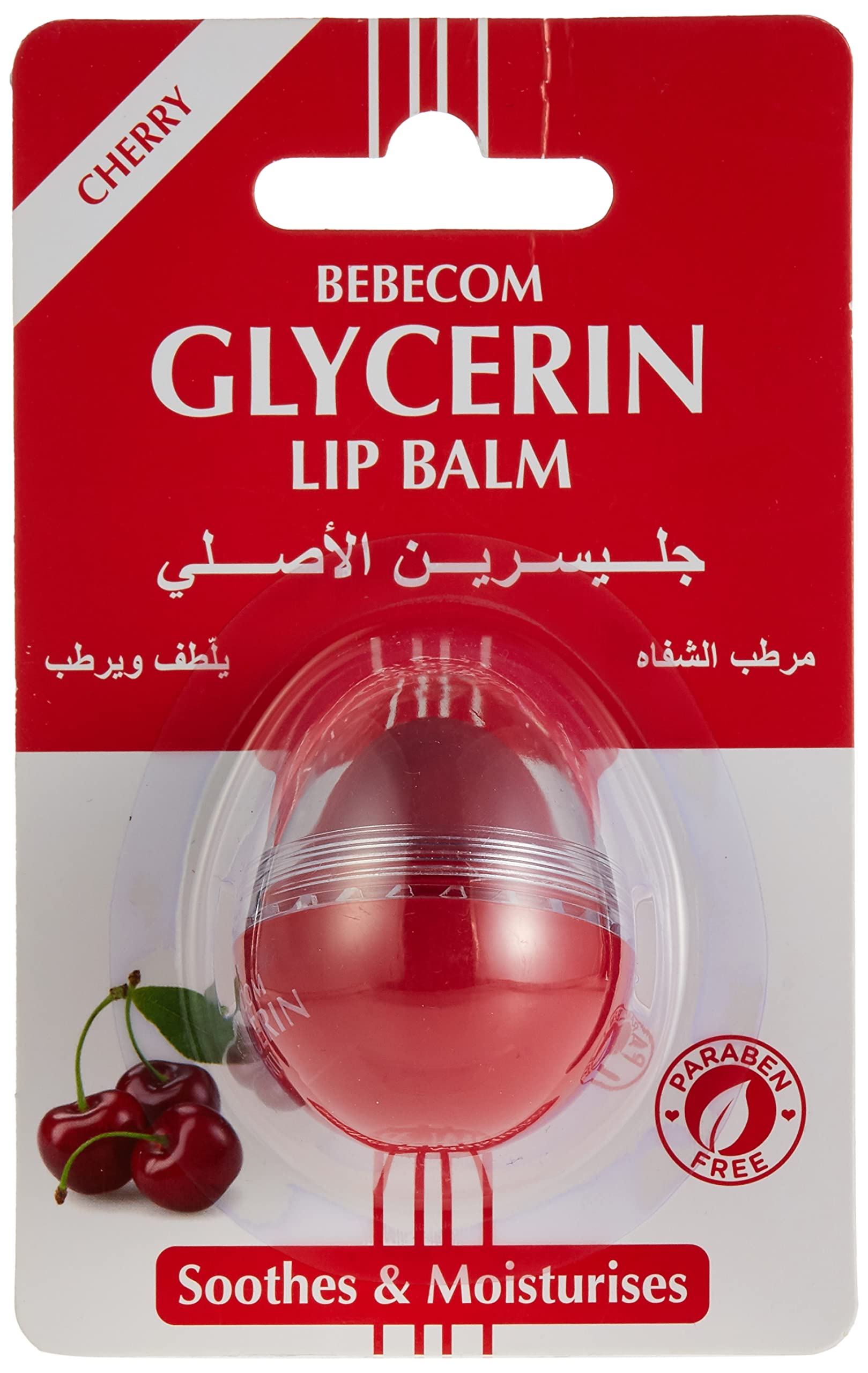 BEBECOM GLYCERIN LIP BALM (cherry)