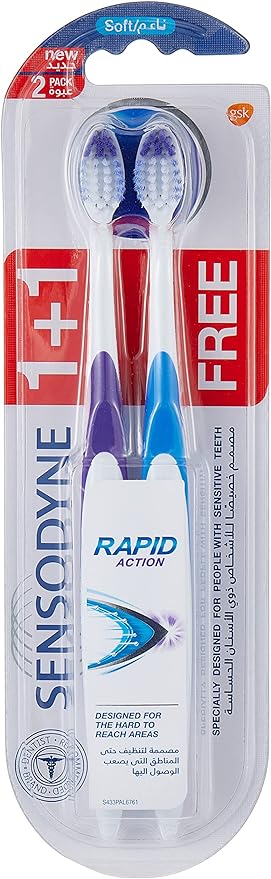 Sensodyne Rapid Action Soft 1+1