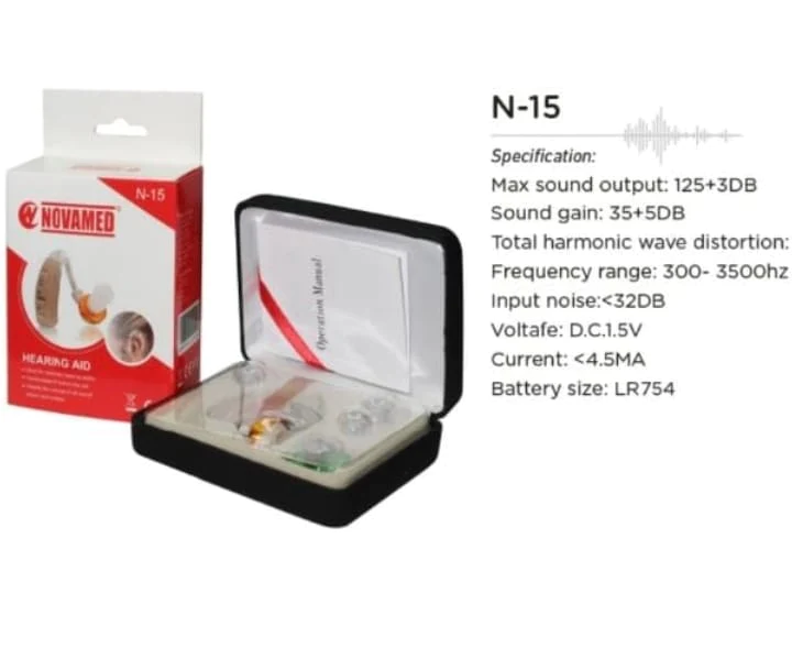 NOVAMED HEARING AID N-15