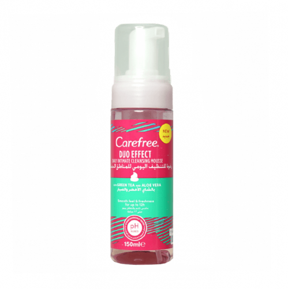 CAREFREE daily intimate cleansing mousse 150ml