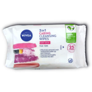 NIVEA Cleansing wipes dry skin 25's