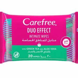 Carefree Duo Effect Intimate Wipes