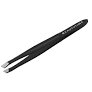 BT121  Slant Tweezers Gun metal Finish